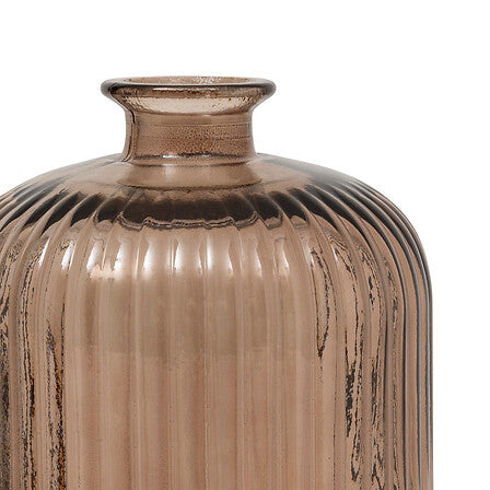 Ваза atmosphera Luz, Стъкло, 23 cm, Кафяв