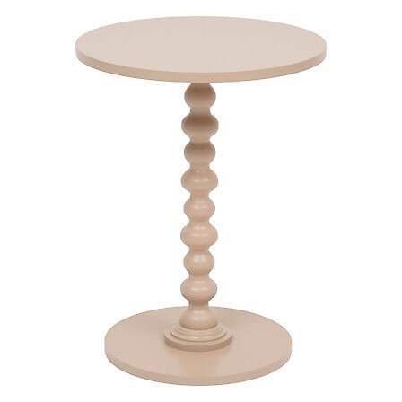 Помощна масичка atmosphera Alix, MDF, Лешник, ⌀38 cm