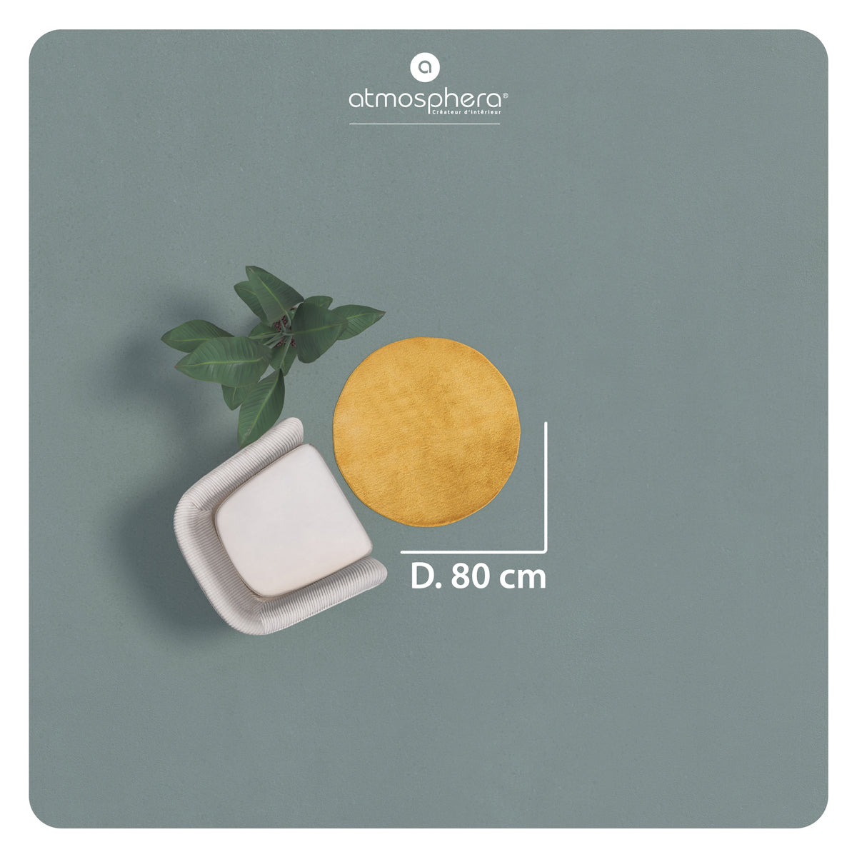 Килим atmosphera Soleya, 80 cm, Юта