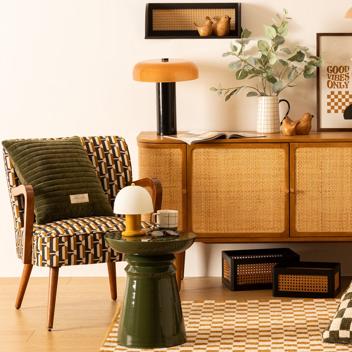 Помощна маса atmosphera Jaya, Ø38 см