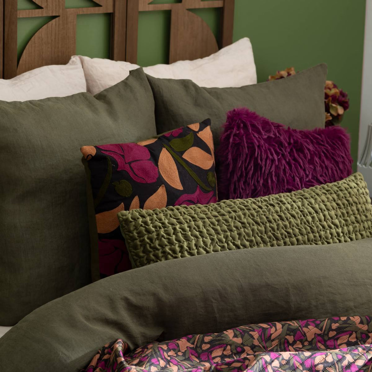 Покривало за легло atmosphera Bellissima, 240x220 cm, Лилав