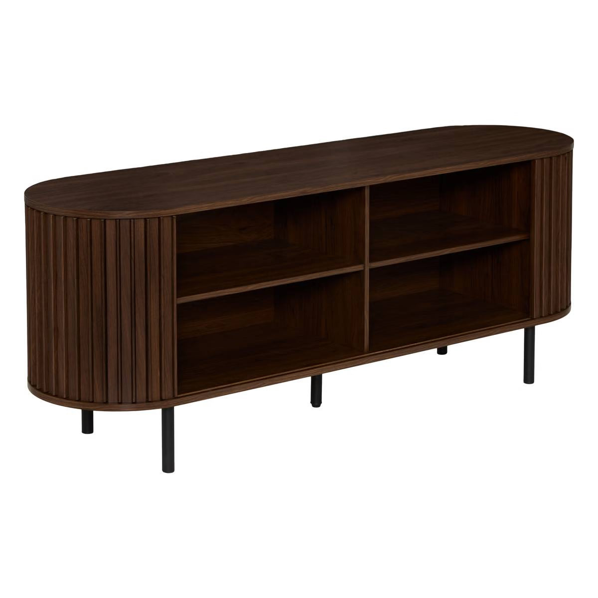 ТВ шкаф atmosphera Alcove, Ефект орех, 2 врати