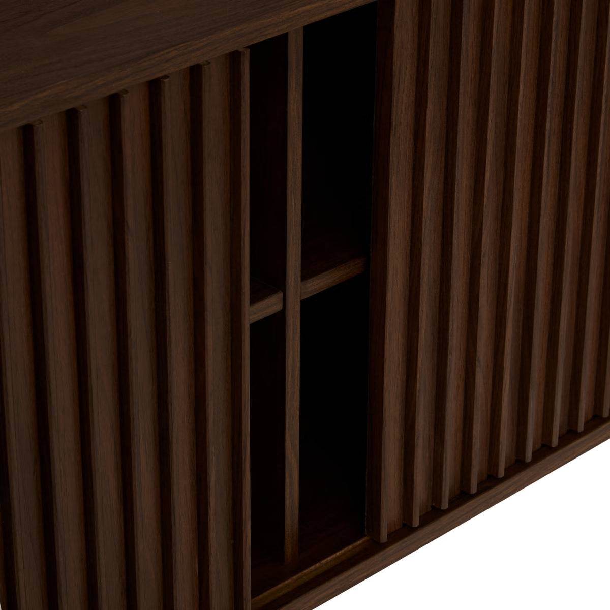 ТВ шкаф atmosphera Alcove, Ефект орех, 2 врати