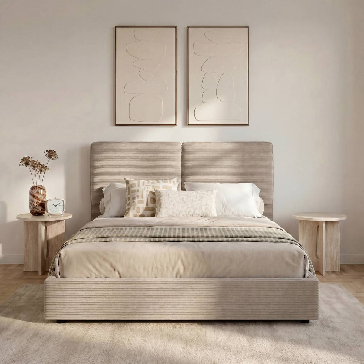Спалня с повдигащ механизъм atmosphera Wonta, 160 x 200 cm