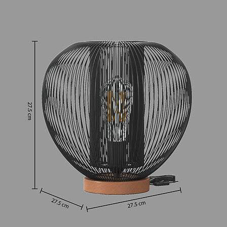 Настолна лампа atmosphera Noda, 27 cm