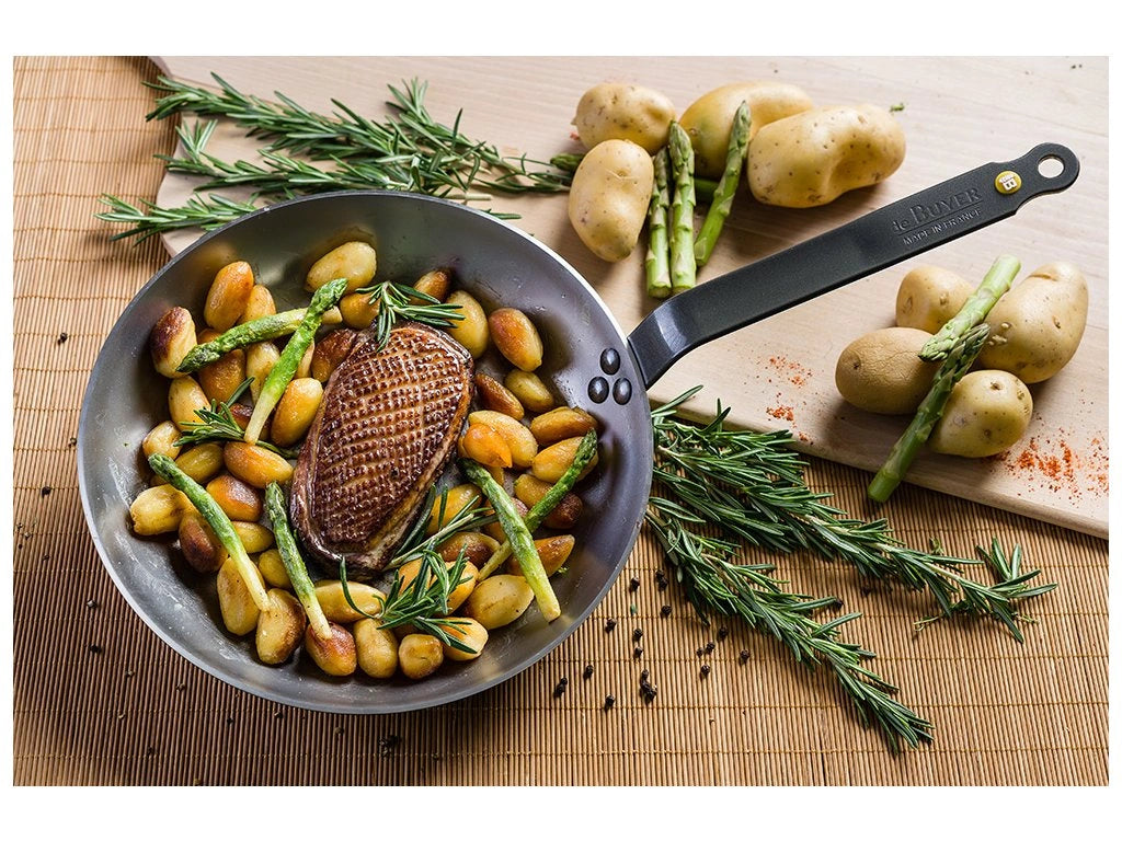 Тиган de Buyer Mineral B, 28 cm, Стоманен