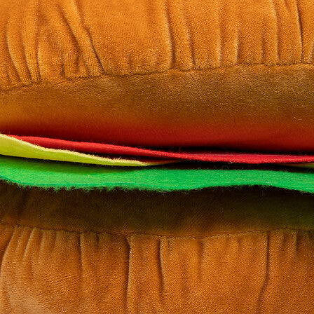 Детска плюшена играчка atmosphera Burger, Отделни части, 33 cm