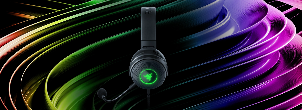 Геймърски слушалки Razer Kraken V3 (USB), Черен