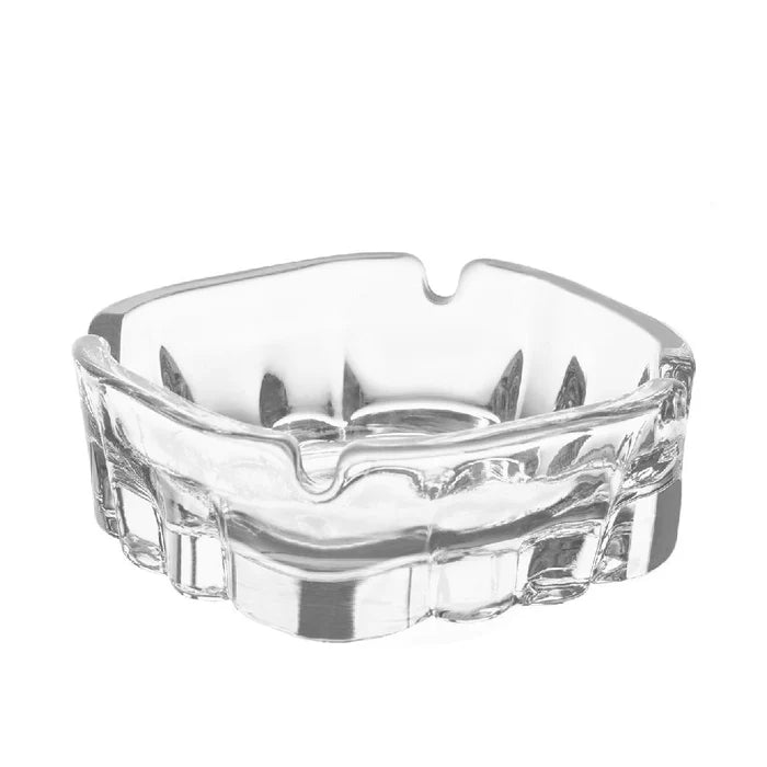 Стъклен пепелник LAV Karina, 10.6 см , 2бр