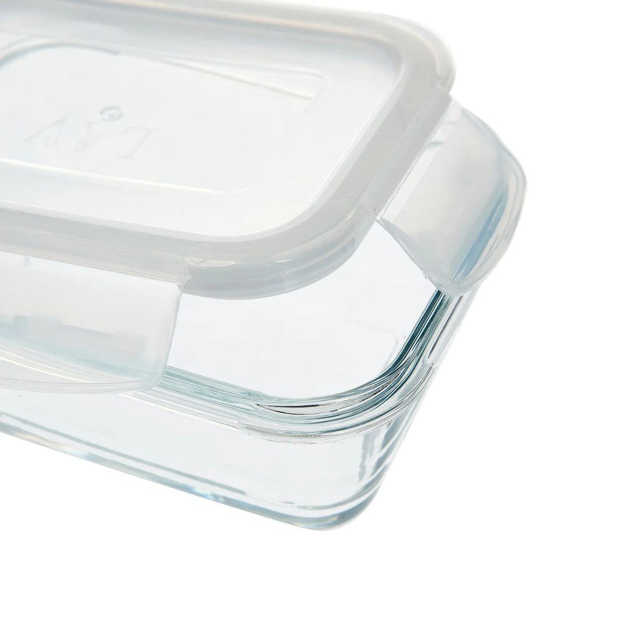 Стъклена кутия LAV Fresco, 400 мл, Прозрачен капак