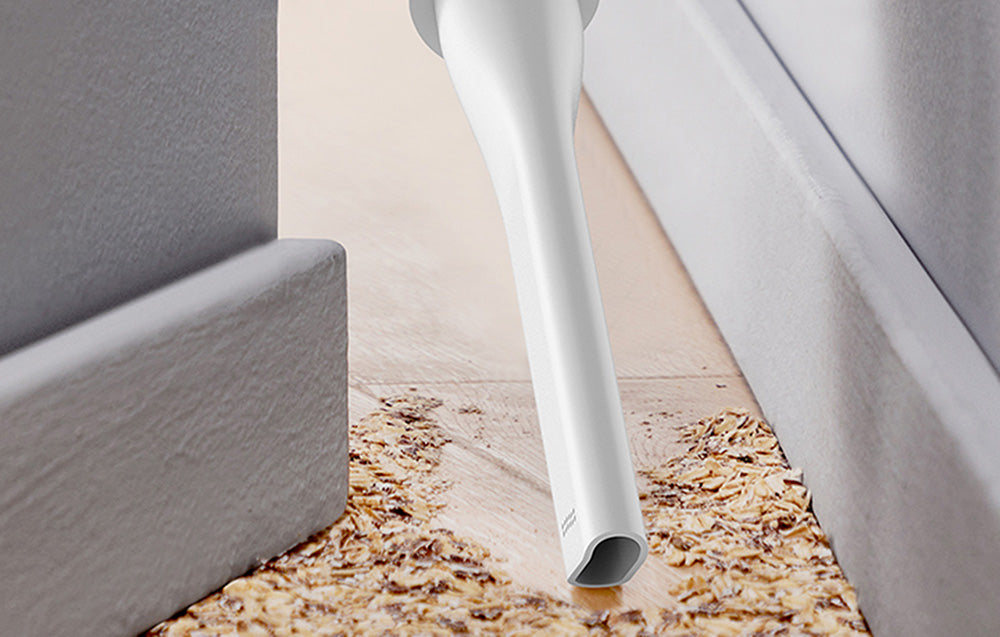 Прахосмукачка Deerma DX888, 600W, Сила на всмукване 15,000Pa, Контейнер 0.45 л, Модулен дизайн, Бял