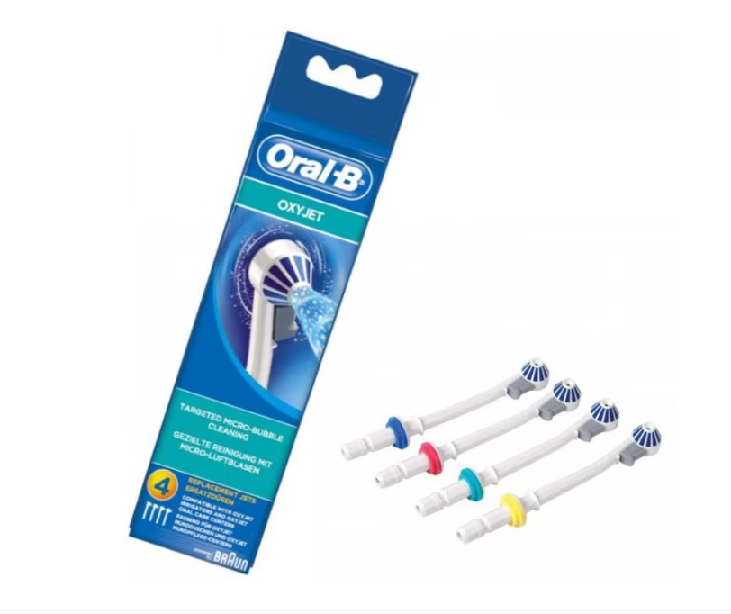 Резервни накрайнци за иригатор Braun ED17.4, За Oral-B OxyJet и Oral-B Oral Care Center