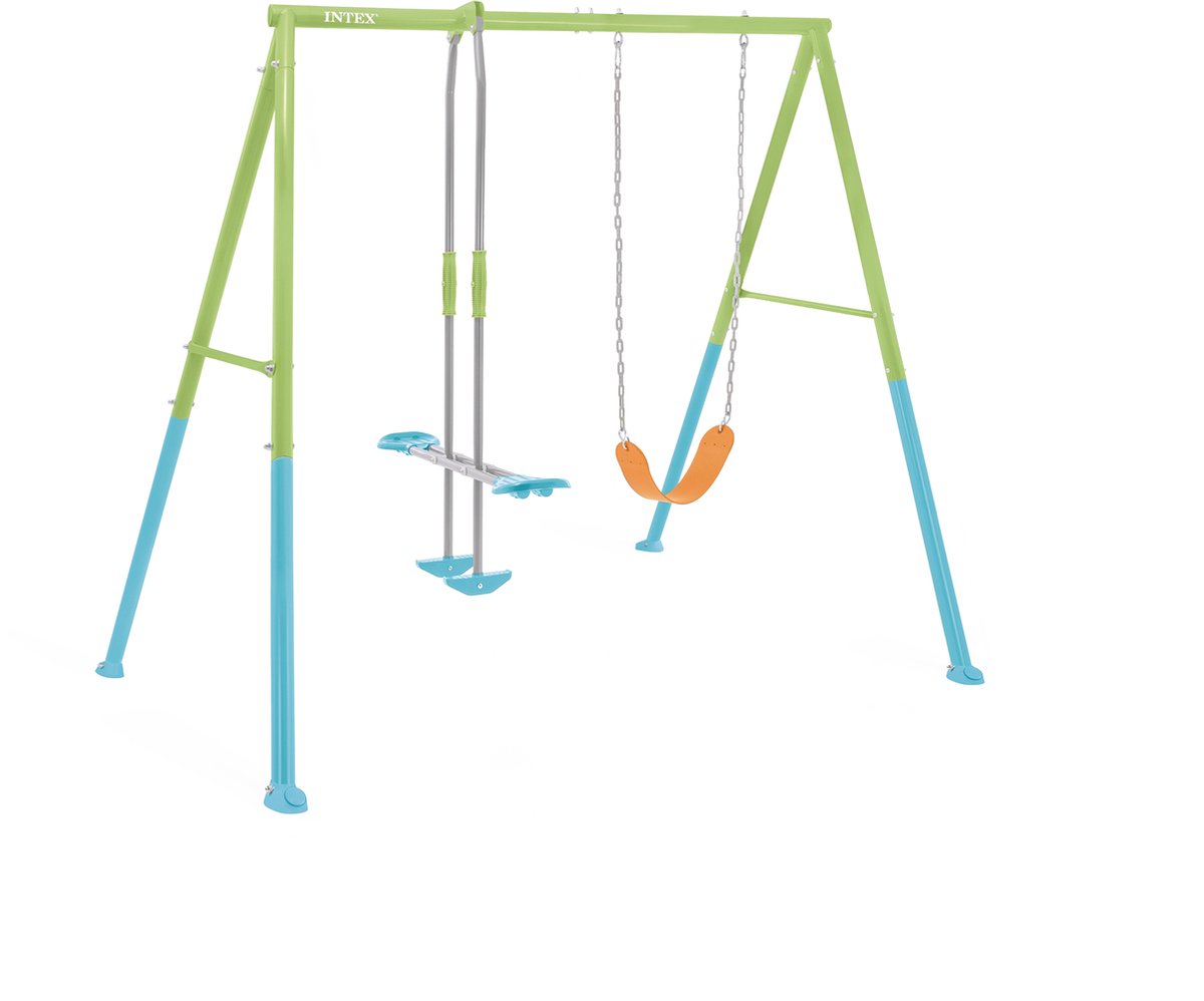 Детска сглобяема люлка Intex, 2в1 , 251x211x524 cm