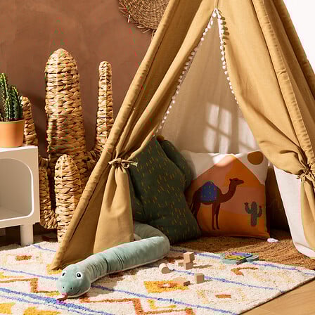 Детска възглавница atmosphera Cactus, 58x46cm