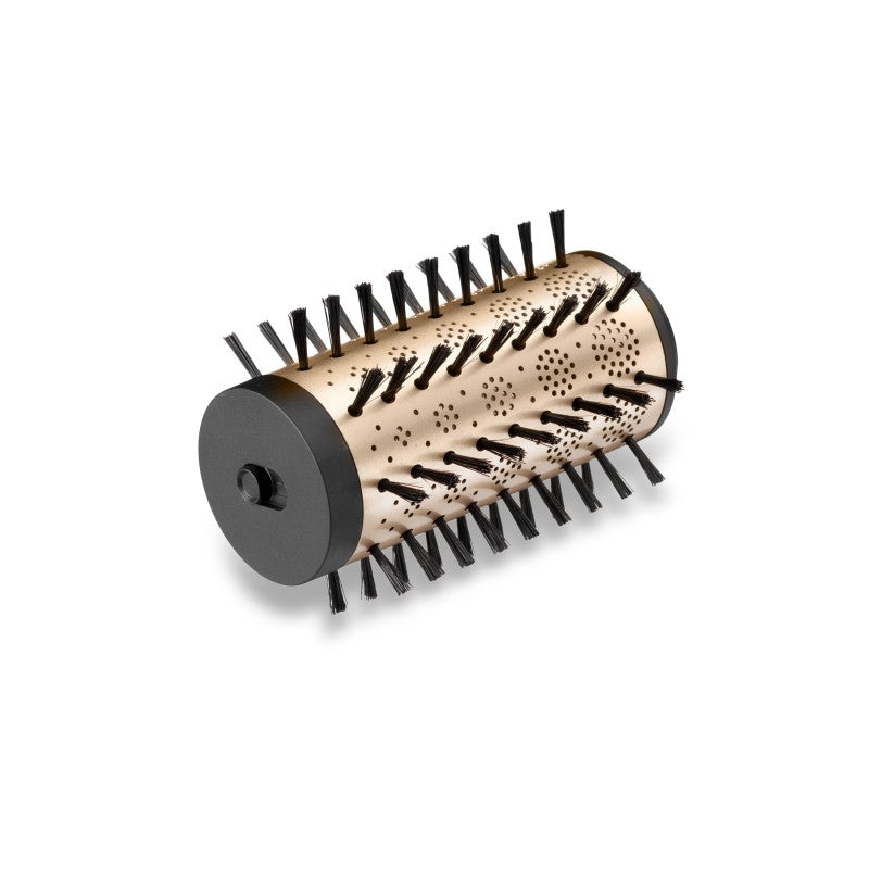 Четка за косa BaByliss Big Hair Dual AS952E, 650W + 2 аксесоара, Йонна технология, Керамично покритие, Студена въздушна струя, Златист