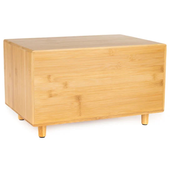 Кутия за хляб Klausberg, Метал, Бамбук, 36x26x23 cm