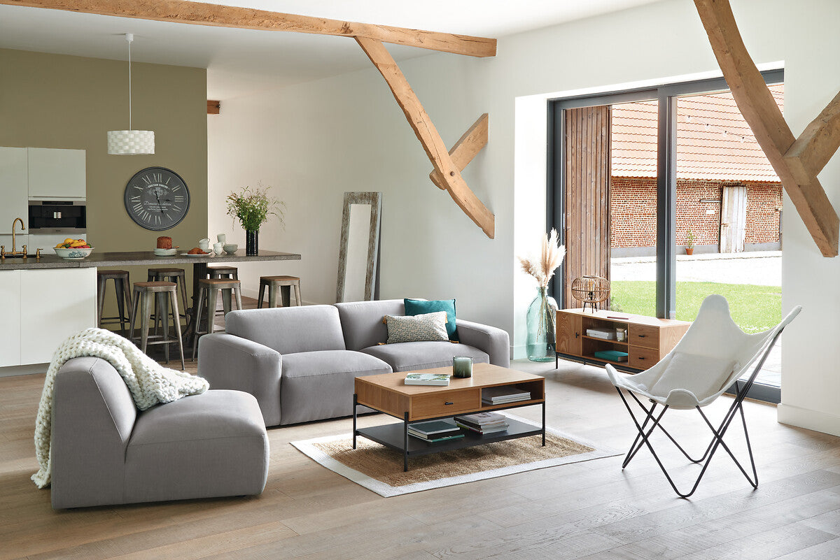 Ваза atmosphera Dame Jeanne, 73cm, Стъкло, Зелен