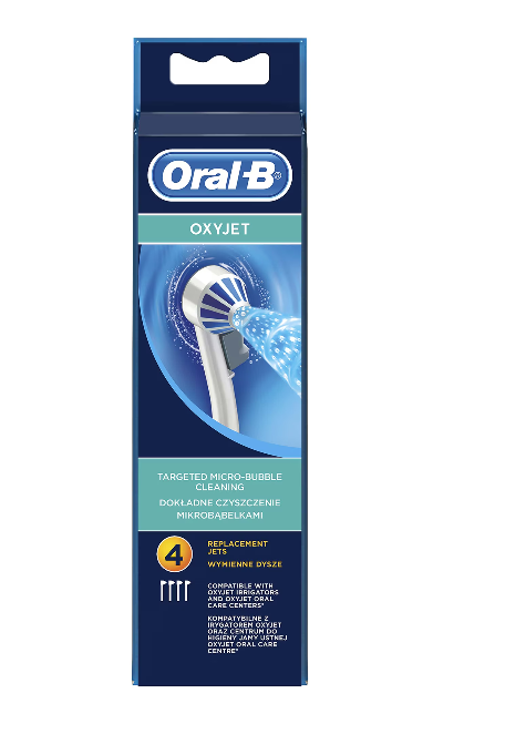 Резервни накрайнци за иригатор Braun ED17.4, За Oral-B OxyJet и Oral-B Oral Care Center
