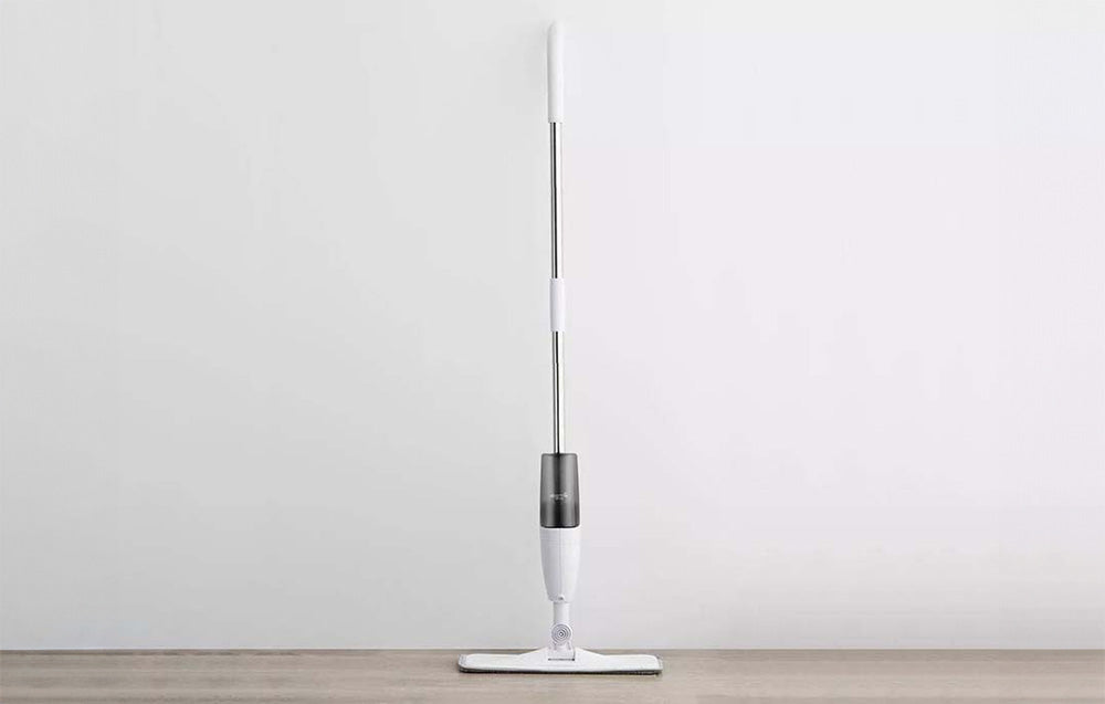 Моп Deerma TB500, 350 мл, 0.75 кг, Бързо изсушаване, Въртяща се четка 360°, Бял