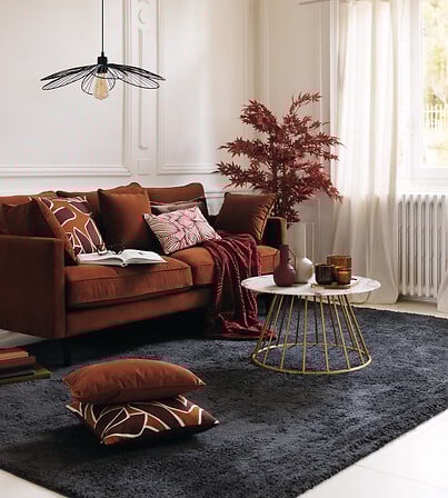 Ваза atmosphera Sylvain, 20 cm, Червен