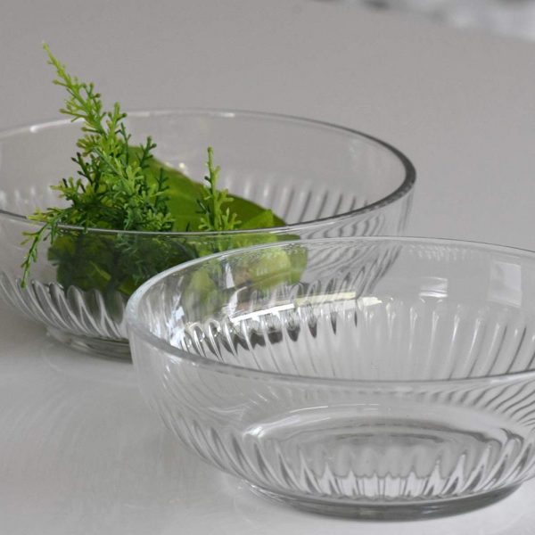 Стъклна купа за салата LAV Tokyo, 880 мл, 2 бр