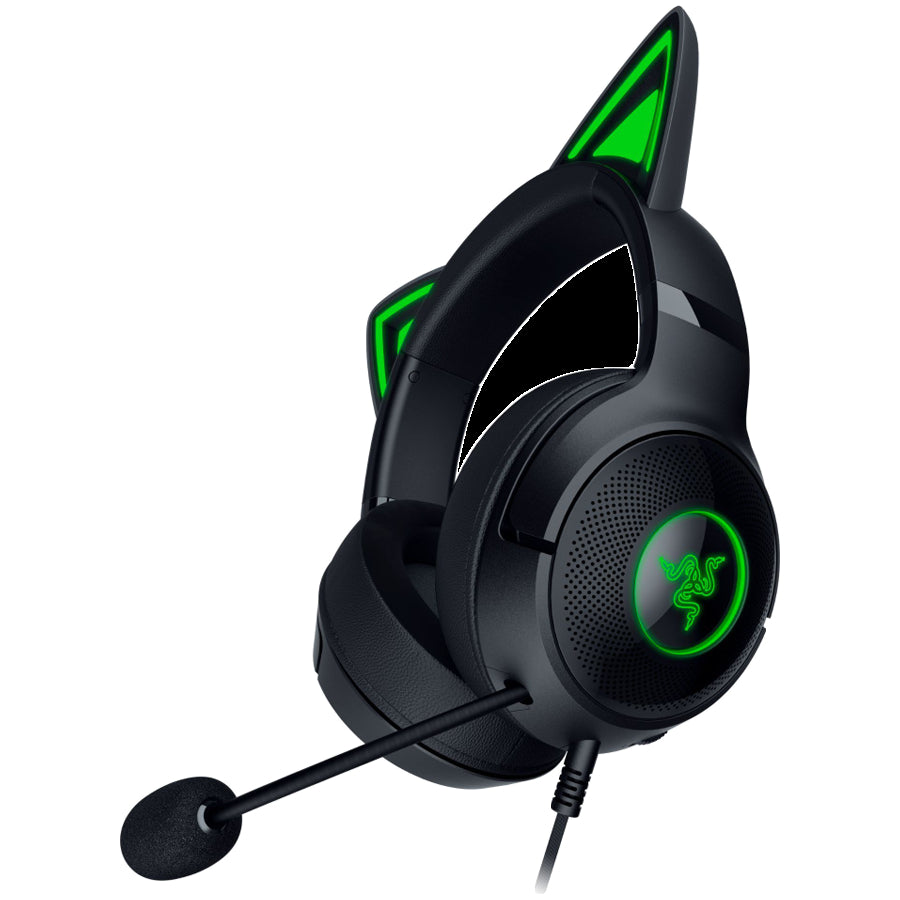 Геймърски слушалки Razer Kraken Kitty V2 (USB Type A), Черен