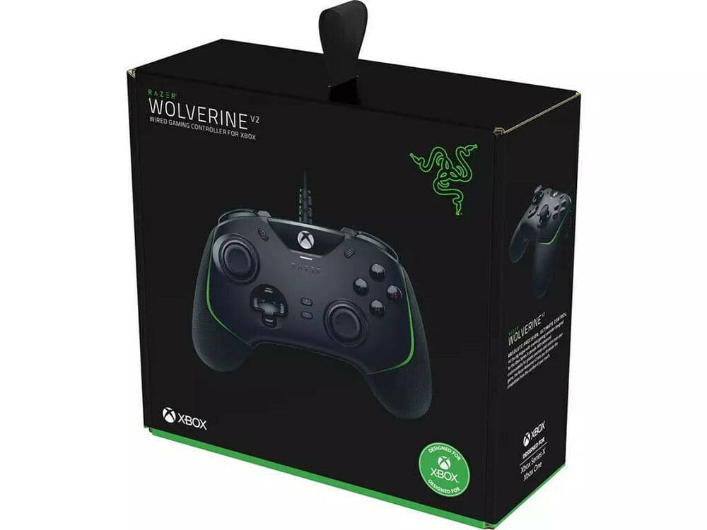 Контролер Razer Wolverine V2 за Xbox Series X, Черен