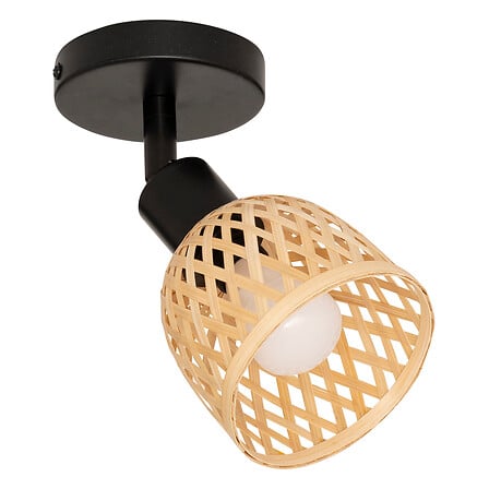 Лампа atmosphera Lio, 10 cm, Метал, Бамбук