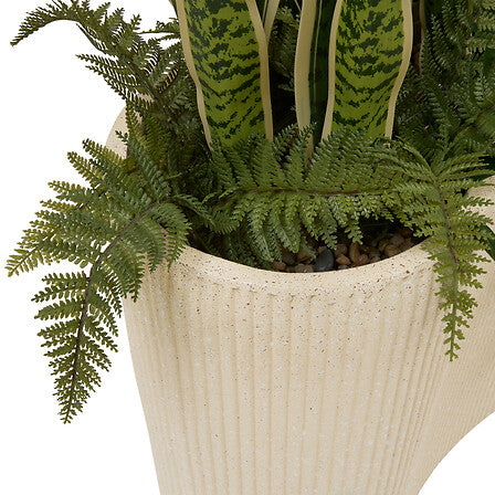 Изкуствено растение atmosphera Sansevieria Sky, 163 cm