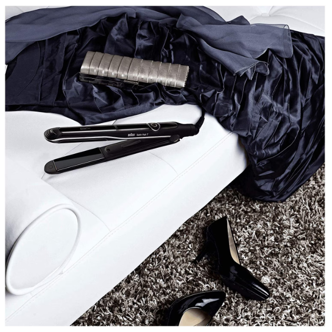 Преса за коса Braun Satin Hair ST780, 200 градуса, Черен