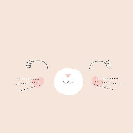 Детско двулицево спално бельо atmosphera Cat, 140x200 cm, Памук