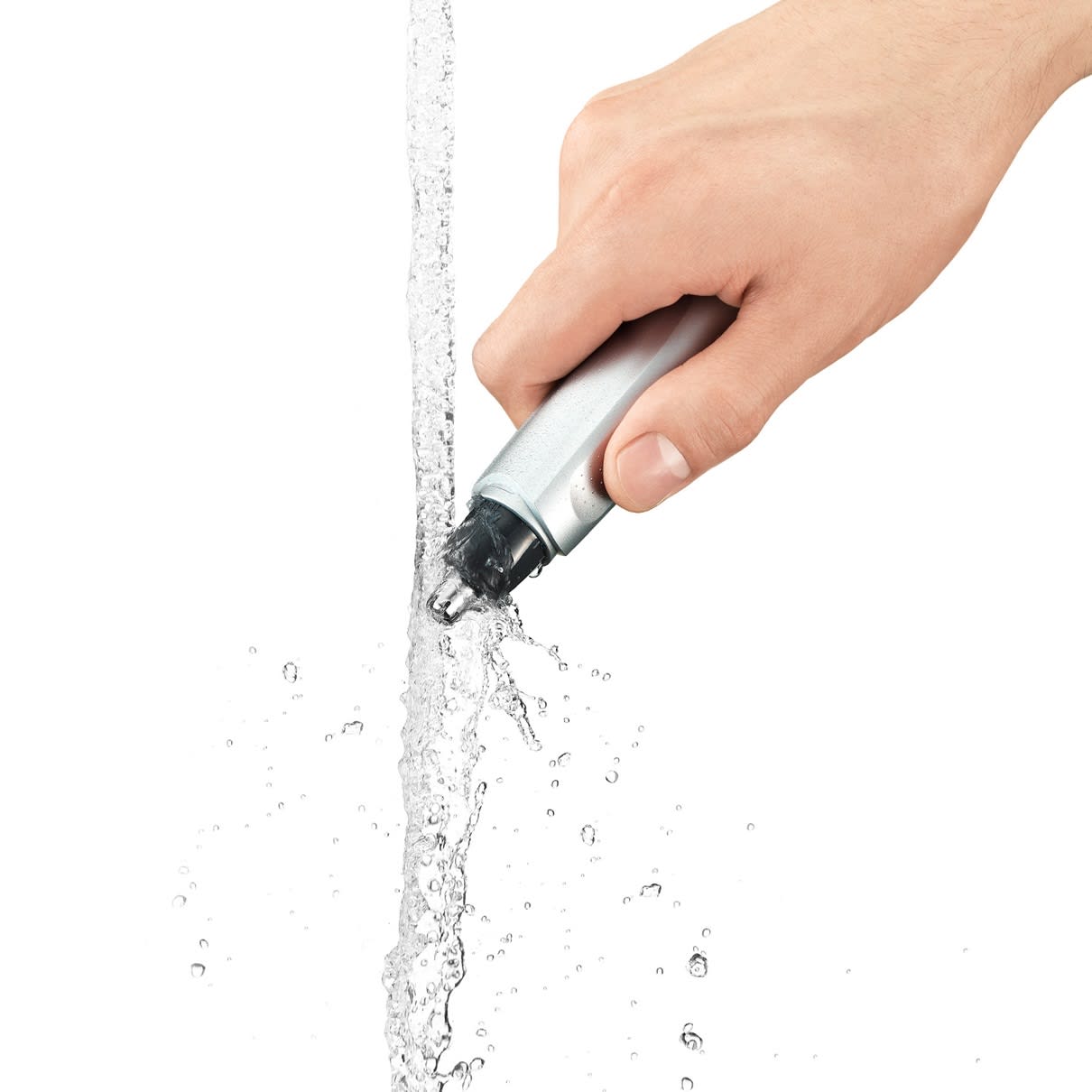 Тример за нос, уши Braun EN10, батерии, Инокс