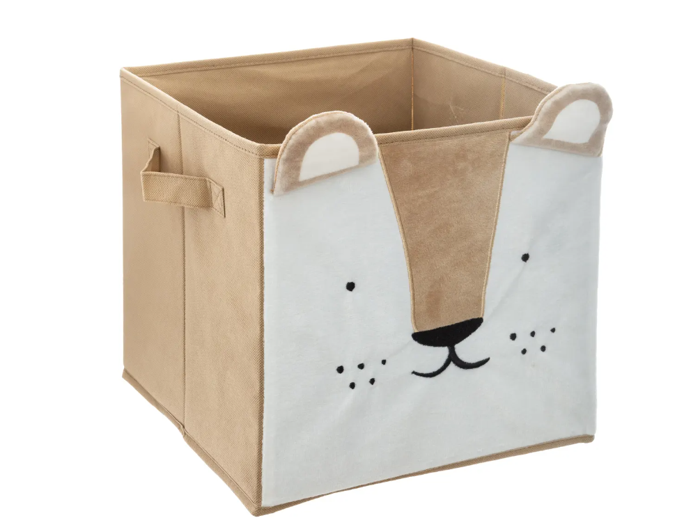 Детска кутия за съхранение atmosphera Lion, 29x29 см