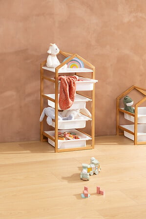Детска етажерка за съхранение atmosphera Bako, 43x30x95 cm, MDF