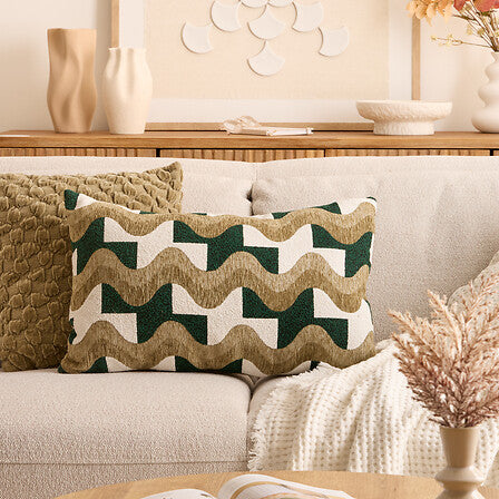 Декоративна възглавница atmosphera Jacquard Chenille, 38x58 cm