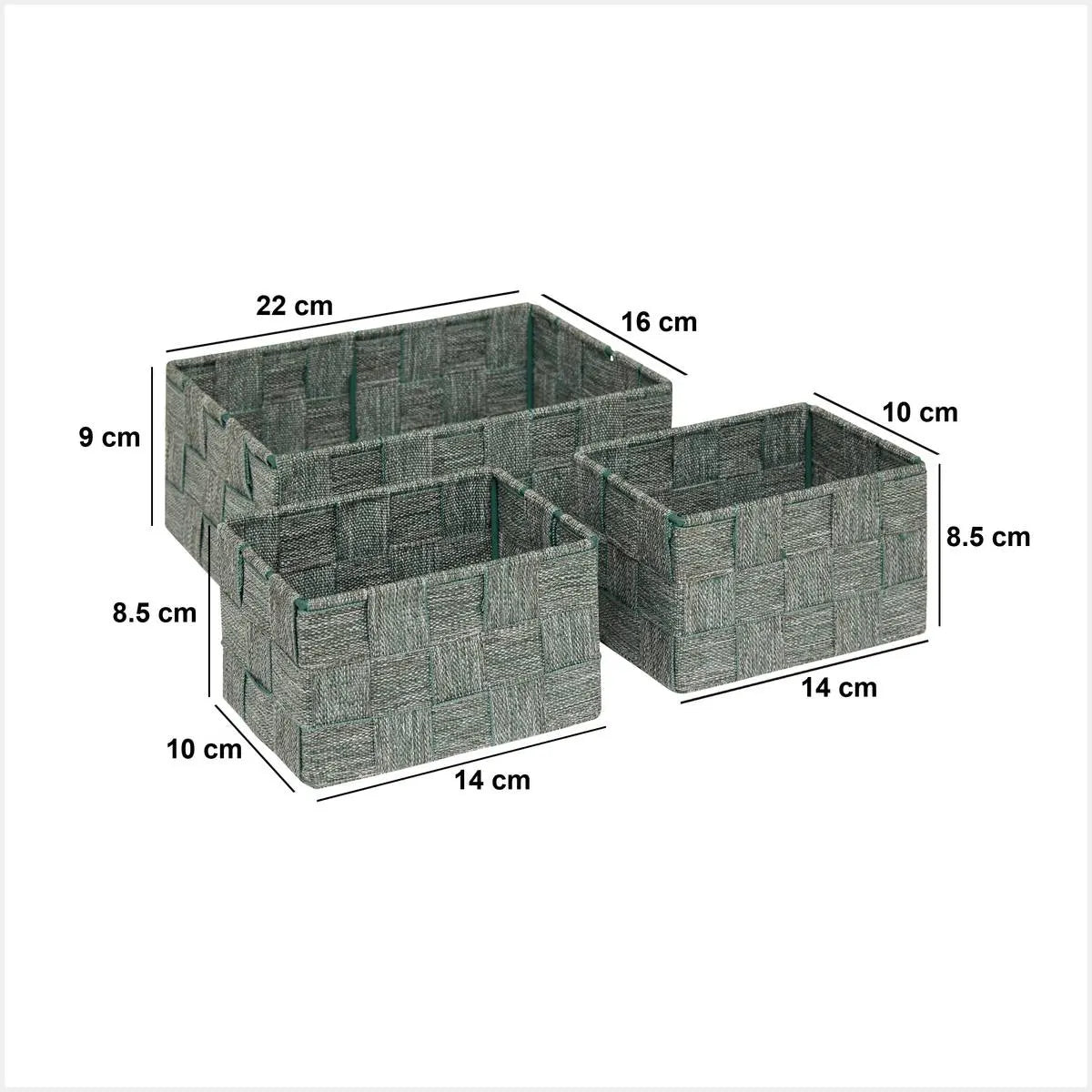 Сет кош за съхранение 5five Lise, 3 бр