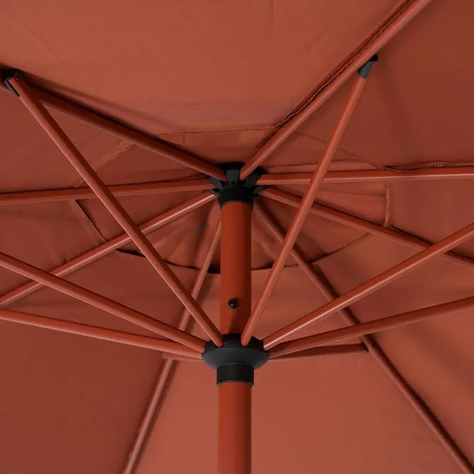 Прав накланящ се чадър Hesperide Loompa, Махагон, 3 m