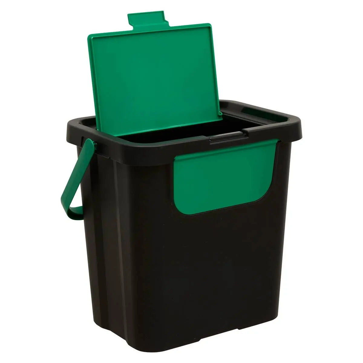 Комплект от 3 коша за разделно събиране 5five, Пластмаса, 24 l