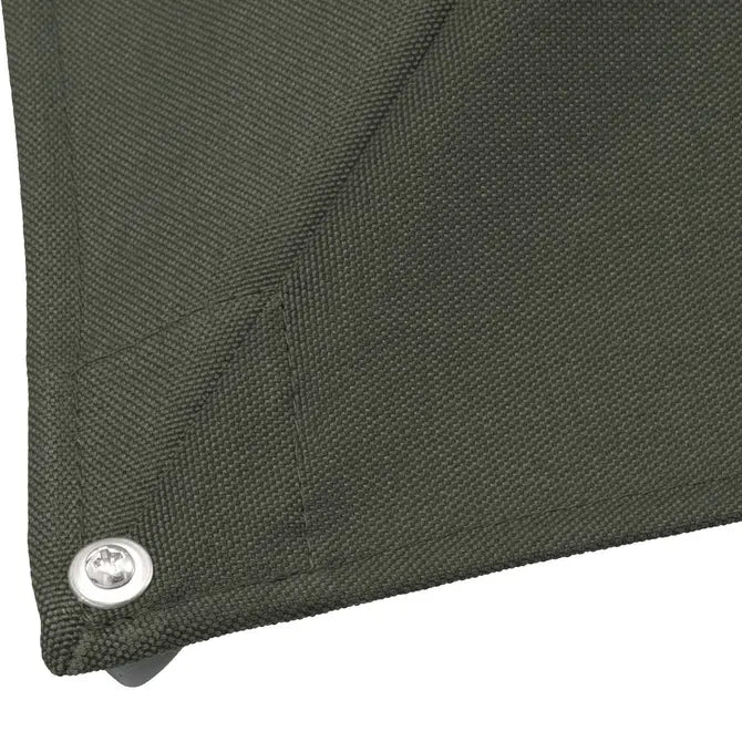 Градински чадър със странична стойка Hesperide Melhia, Накланящ се, Olefin, Лаврово зелено, 3x3 m