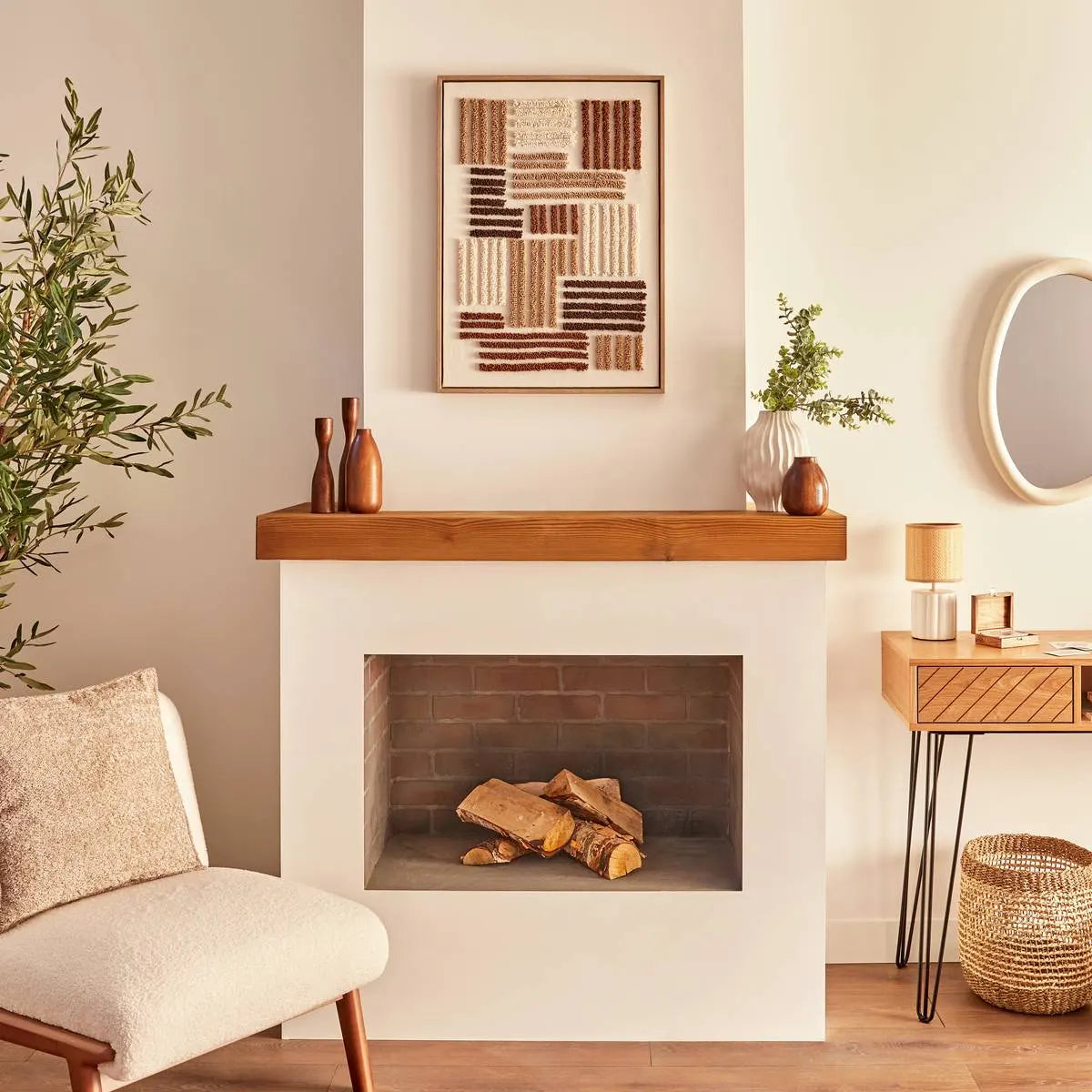 Картина 3D atmosphera Emir, Платно 50x70 см, Кафяв плат