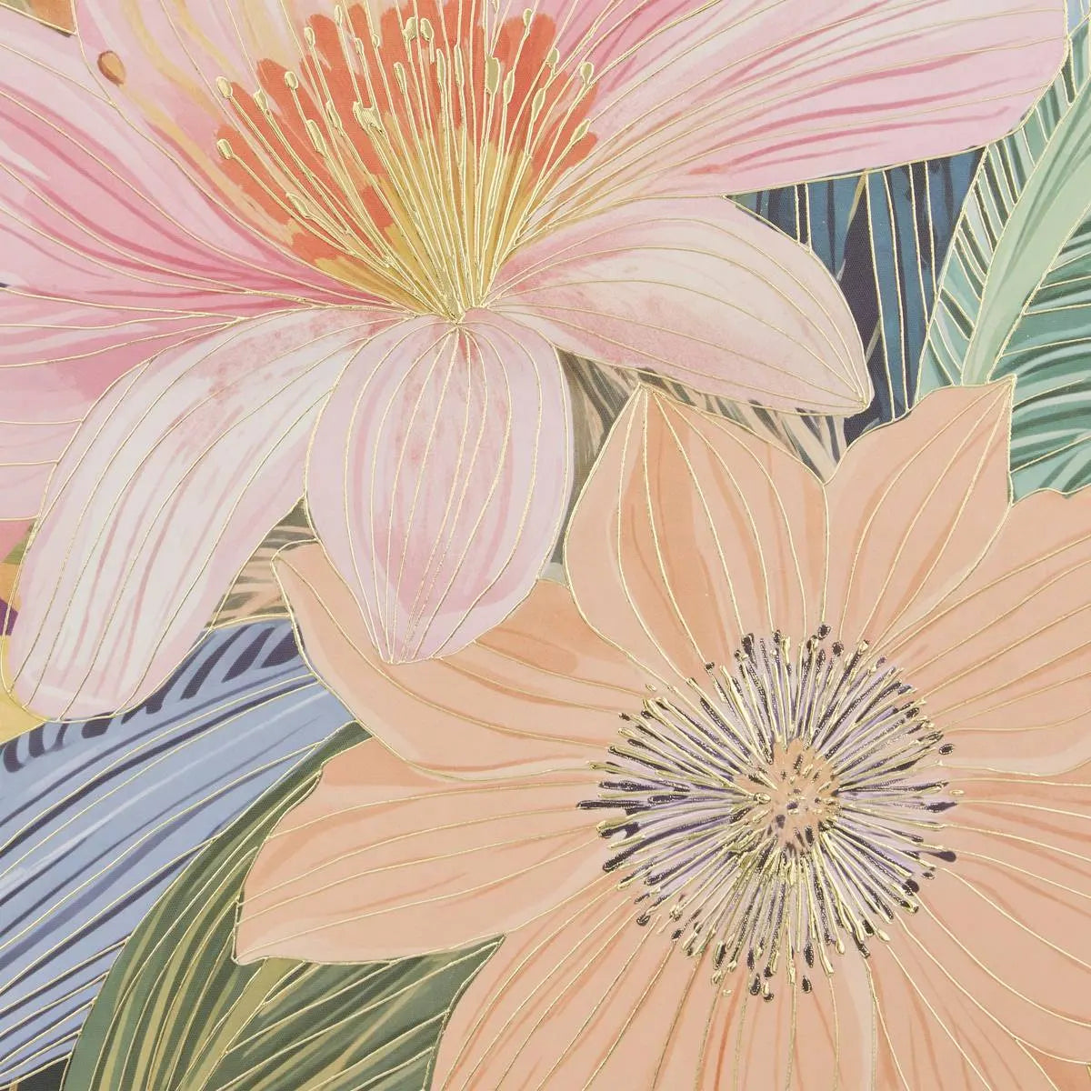 Картина atmosphera Daisy, Принт на платно 58x78 см, Златни цветя