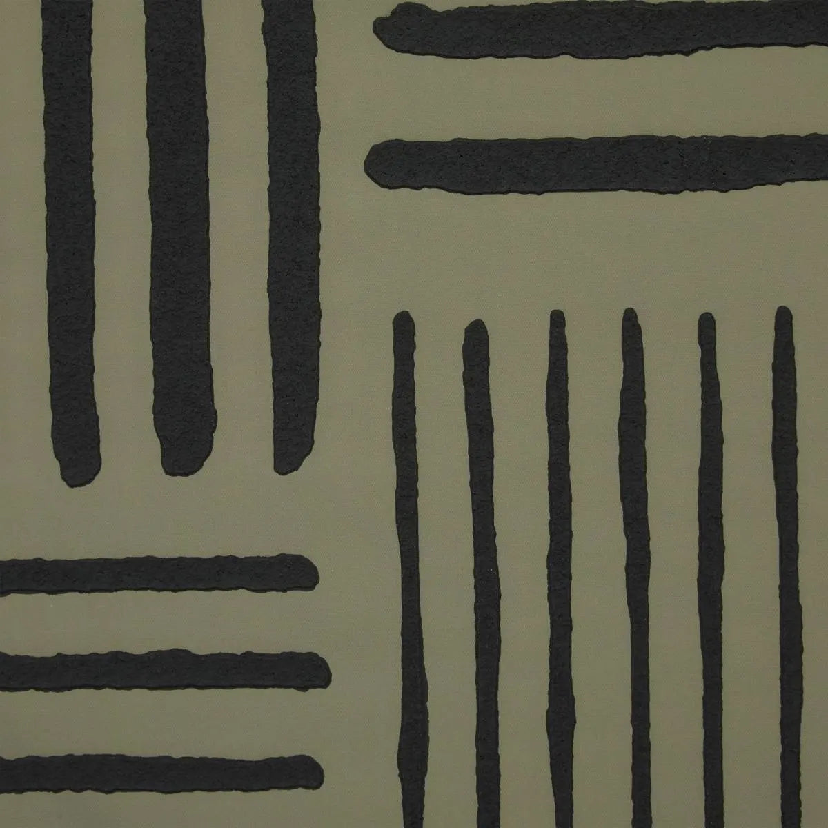 Картина с рамка atmosphera Roshan, Рисувано платно 116x75 см, Зелена