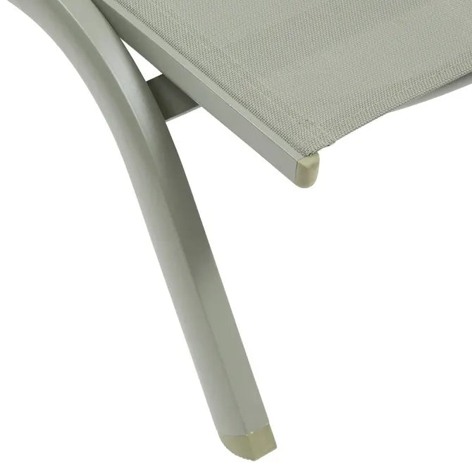 Сгъваем шезлонг Hesperide Bonao, Алуминий, Лаврово зелено