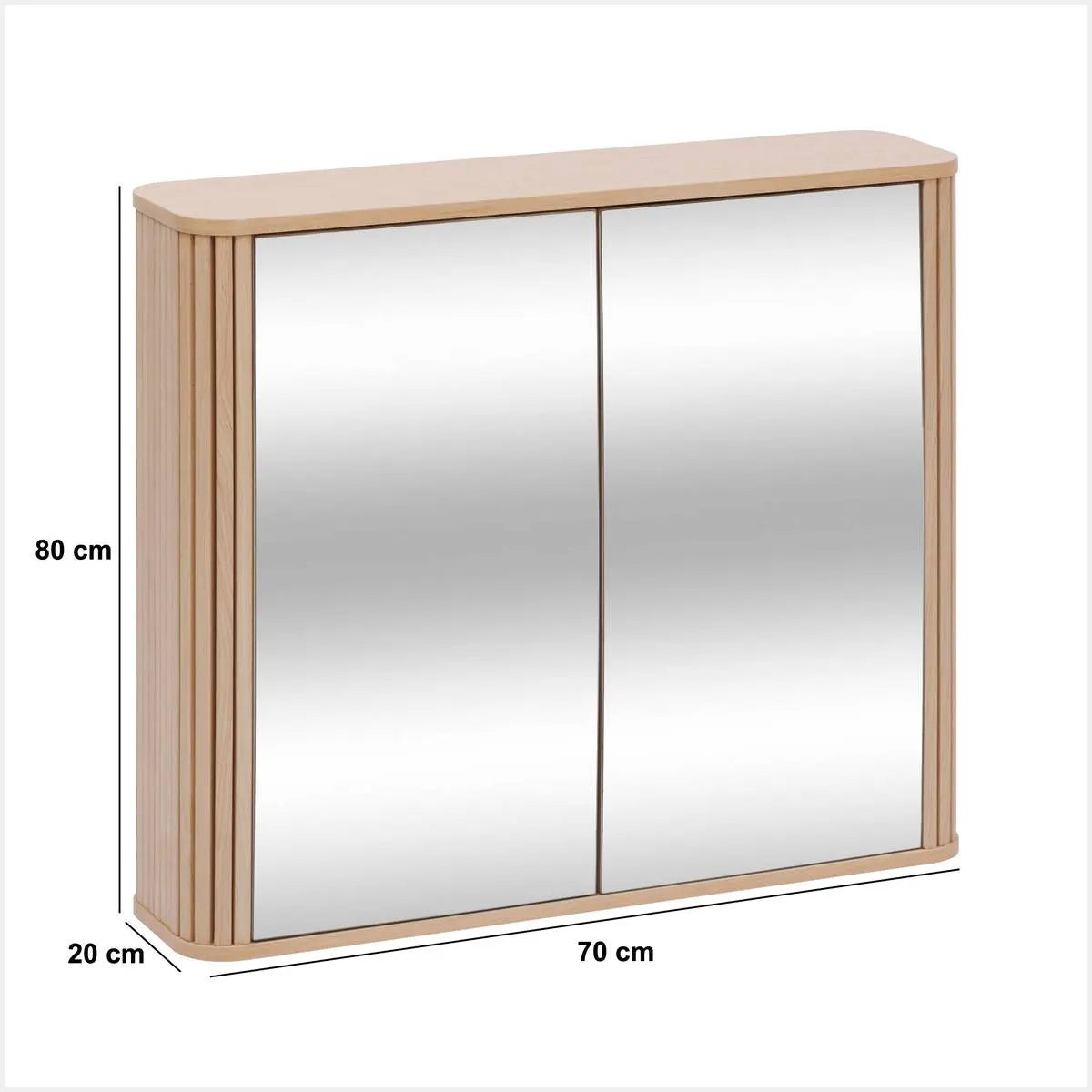 Шкаф с огледало 5five Liora, Двоен