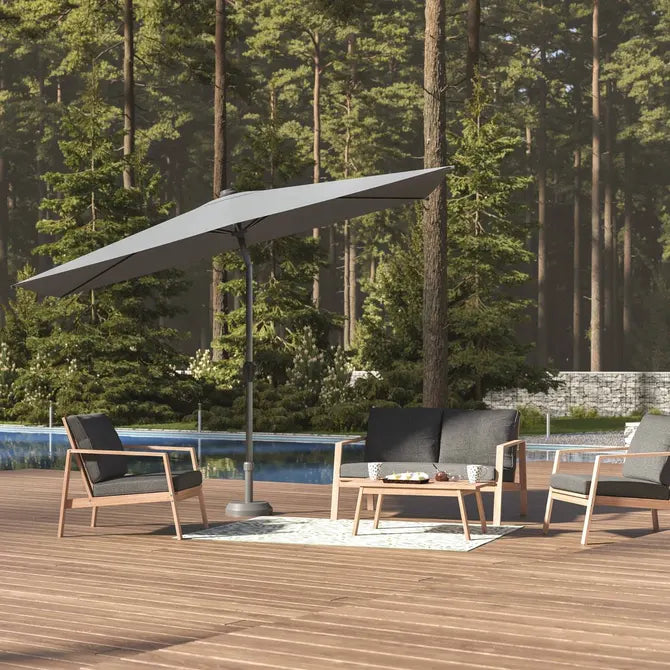 Основа за чадър Hesperide Haulio, Черна, 17 kg