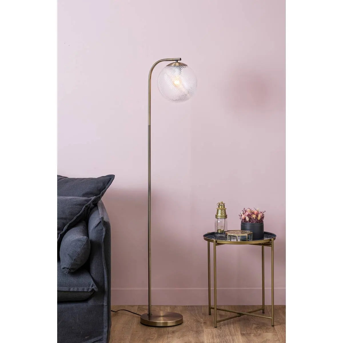 Лампион atmosphera Night, Метал, Златен, 153 cm