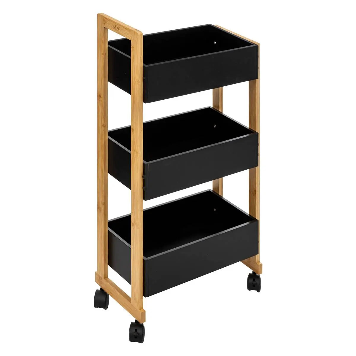 Етажерка на колела 5five Natureo, Черен