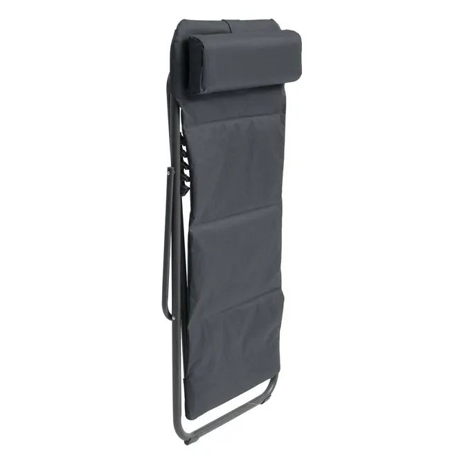 Шезлонг Hesperide Jubba, Антрацит/Графит