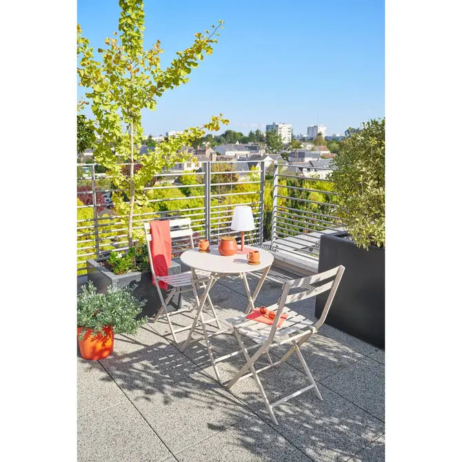 Градинска кръгла маса Hesperide Greensboro, Бежов