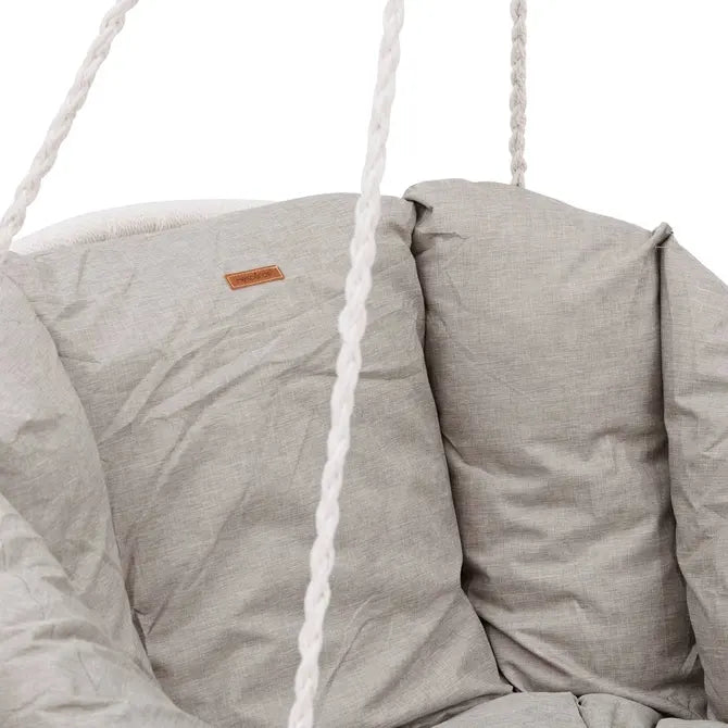 Висящ стол с възглавница Hesperide Cordessa, Бежов, 80 cm